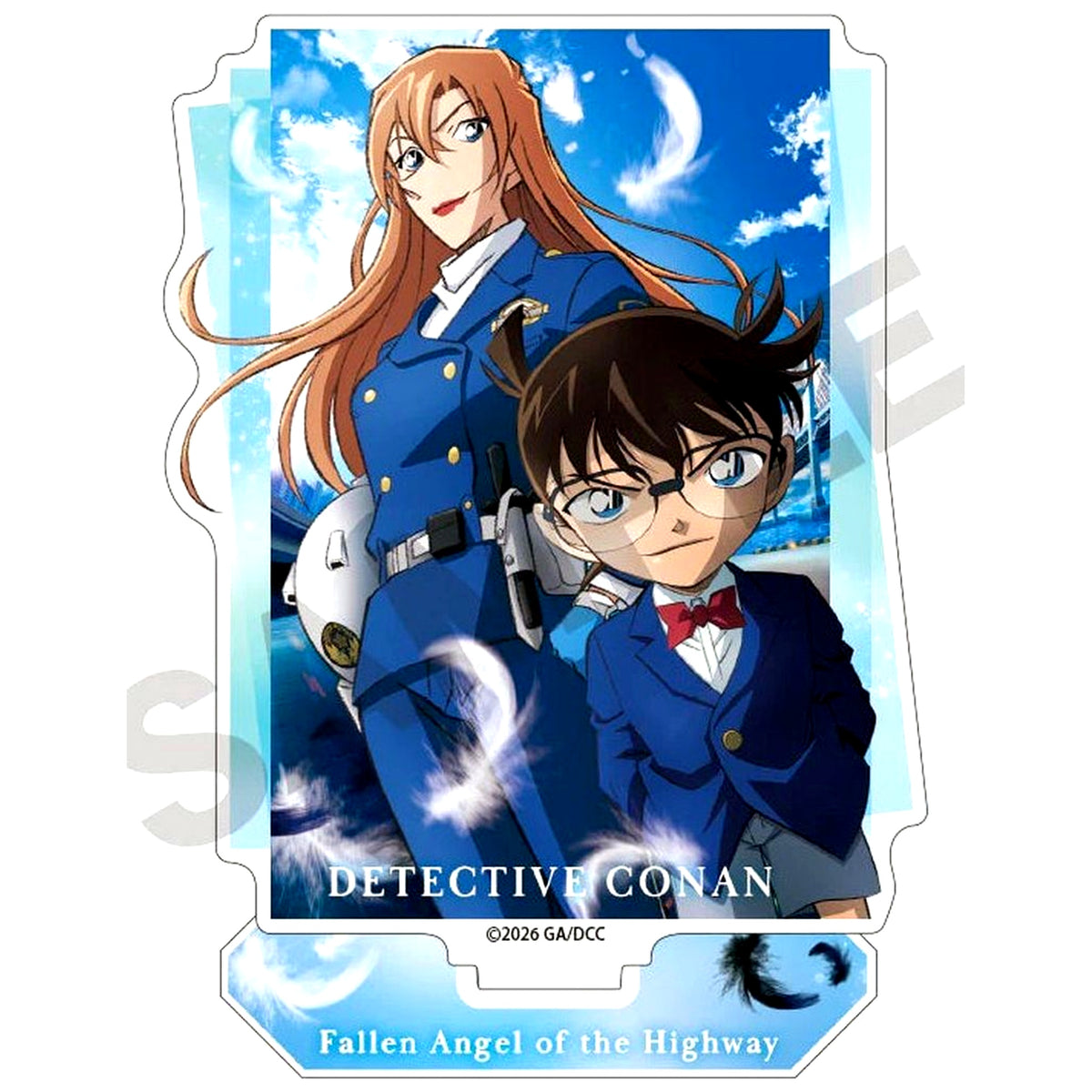 Conan Edogawa & Chihaya Hagiwara Acrylic Stand Detective Conan 2026 Movie [USED]