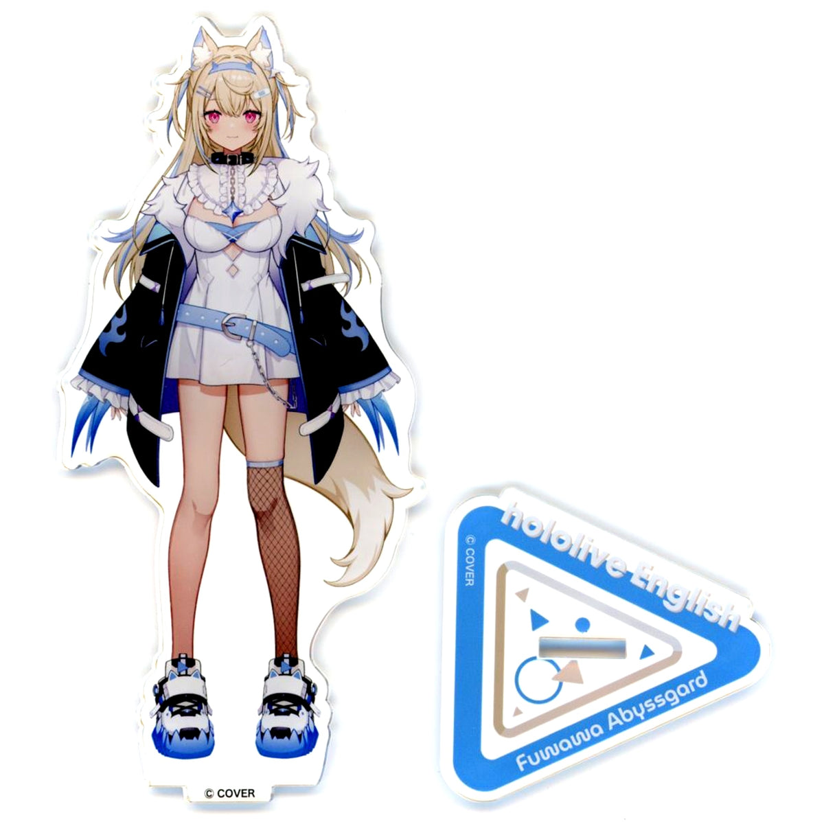 Fuwawa Abyssgard Regular Outfit Acrylic Stand Virtual YouTuber Hololive English Advent [USED]