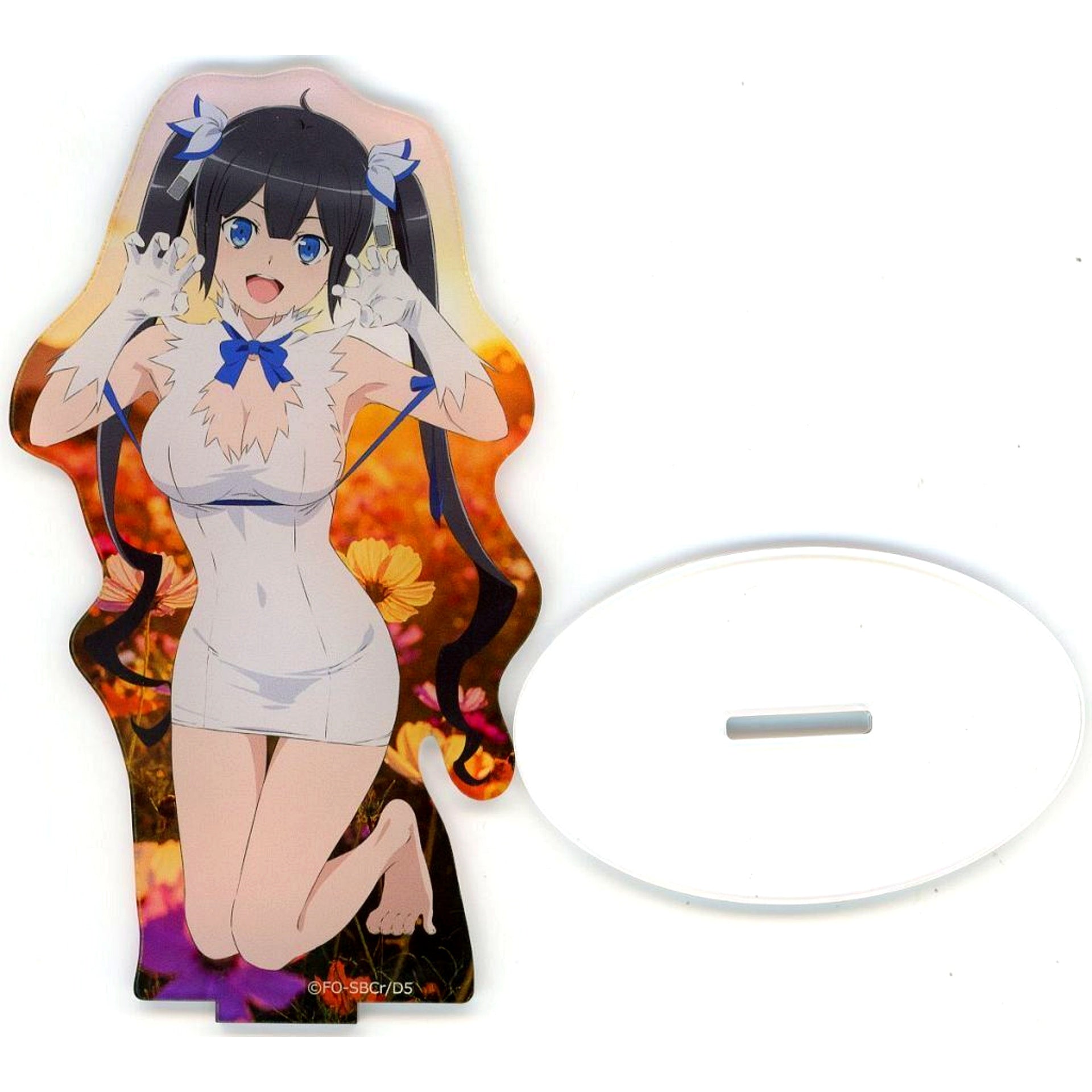Hestia Is It Wrong to Try to Pick Up Girls in a Dungeon? V Goddess of Harvest Arc Conclusion Commemoration Acrylic Stand POP UP in TSUTAYA [USED]