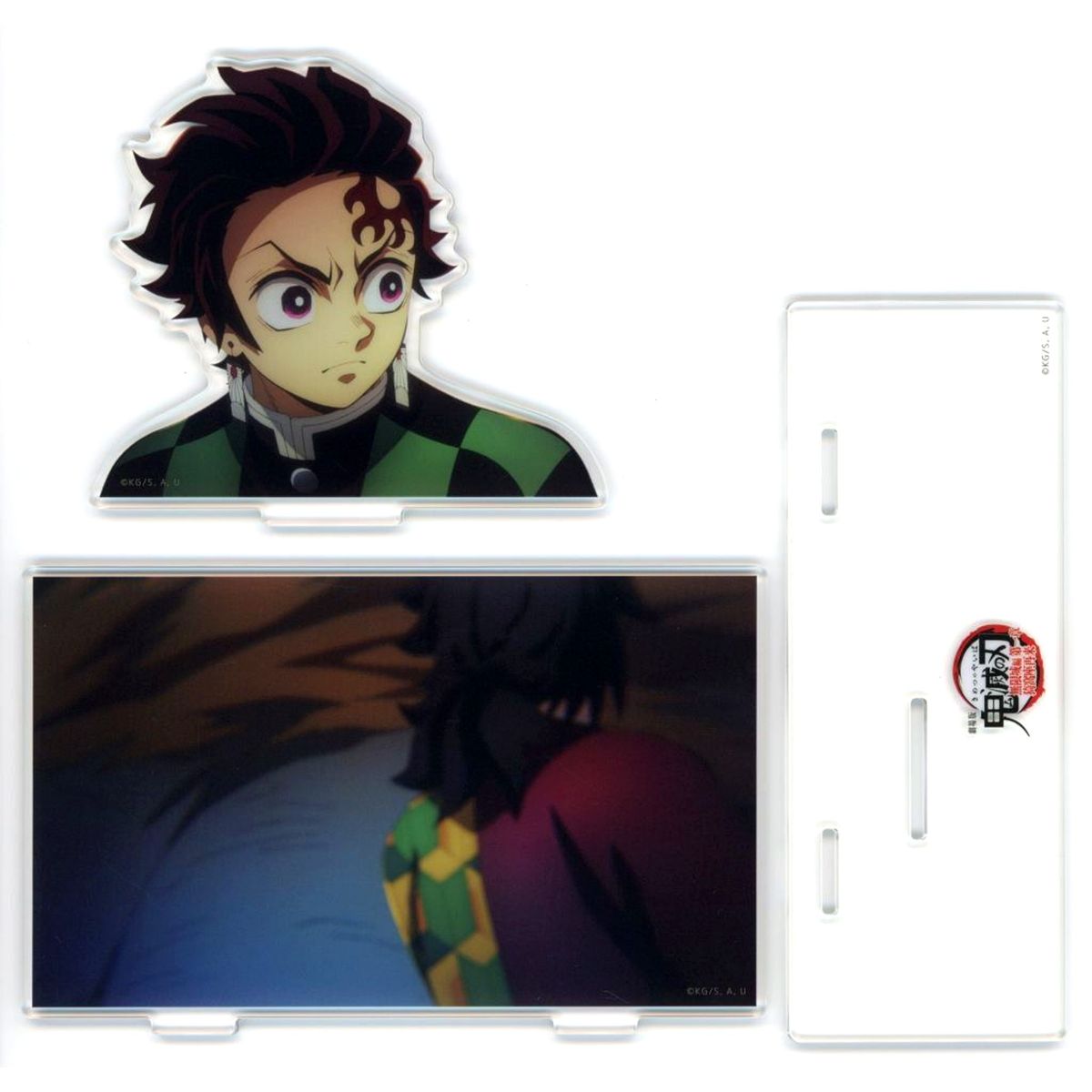Tanjiro Kamado Demon Slayer: Kimetsu no Yaiba - The Movie: Infinity Castle ufotable Cafe x Machi Asobi CAFE Opening the Battle Finale Period First Season Range Scene Image Acrylic Stand [USED]
