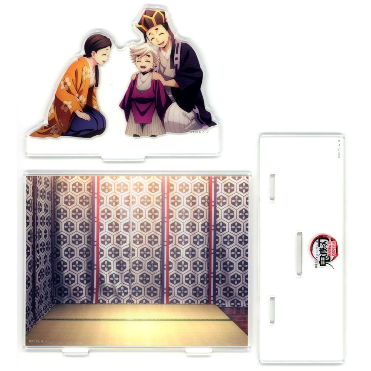 Douma Family Demon Slayer: Kimetsu no Yaiba - The Movie: Infinity Castle Finale Phase Season 2 Range Scene Shot Acrylic Stand ufotable Cafe x Machi Asobi CAFE Showdown Finale Phase [USED]