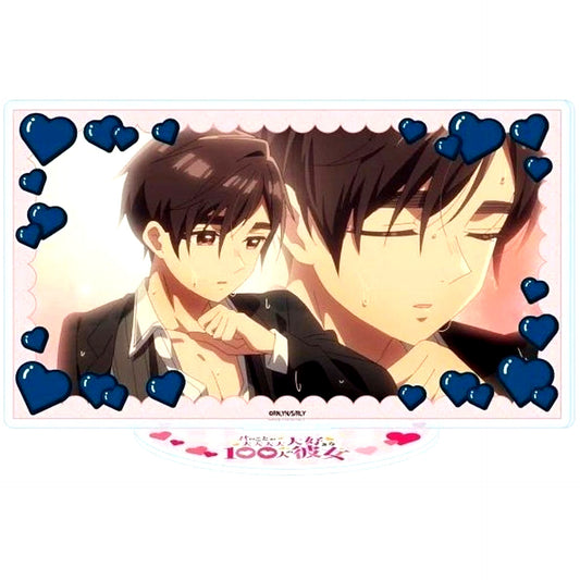 Rentarou Aijou 1 Scene Shot Illustration Acrylic Stand The 100 Girlfriends Who Really, Really, Really, Really, Really Love You [USED]
