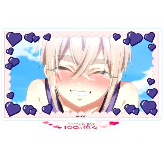 Iku Sutou 6 Scene Shot Illustration Acrylic Stand The 100 Girlfriends Who Really, Really, Really, Really, Really Love You [USED]