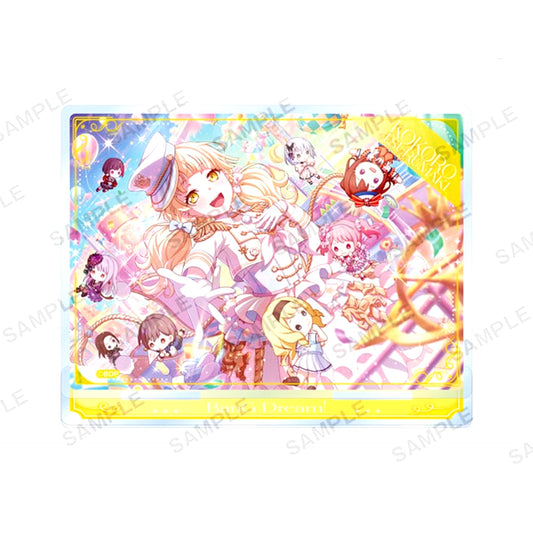 Kokoro Tsurumaki Plate Acrylic Stand Vol. 1 Hello, Happy World! BanG Dream! Girls Band Party! [USED]