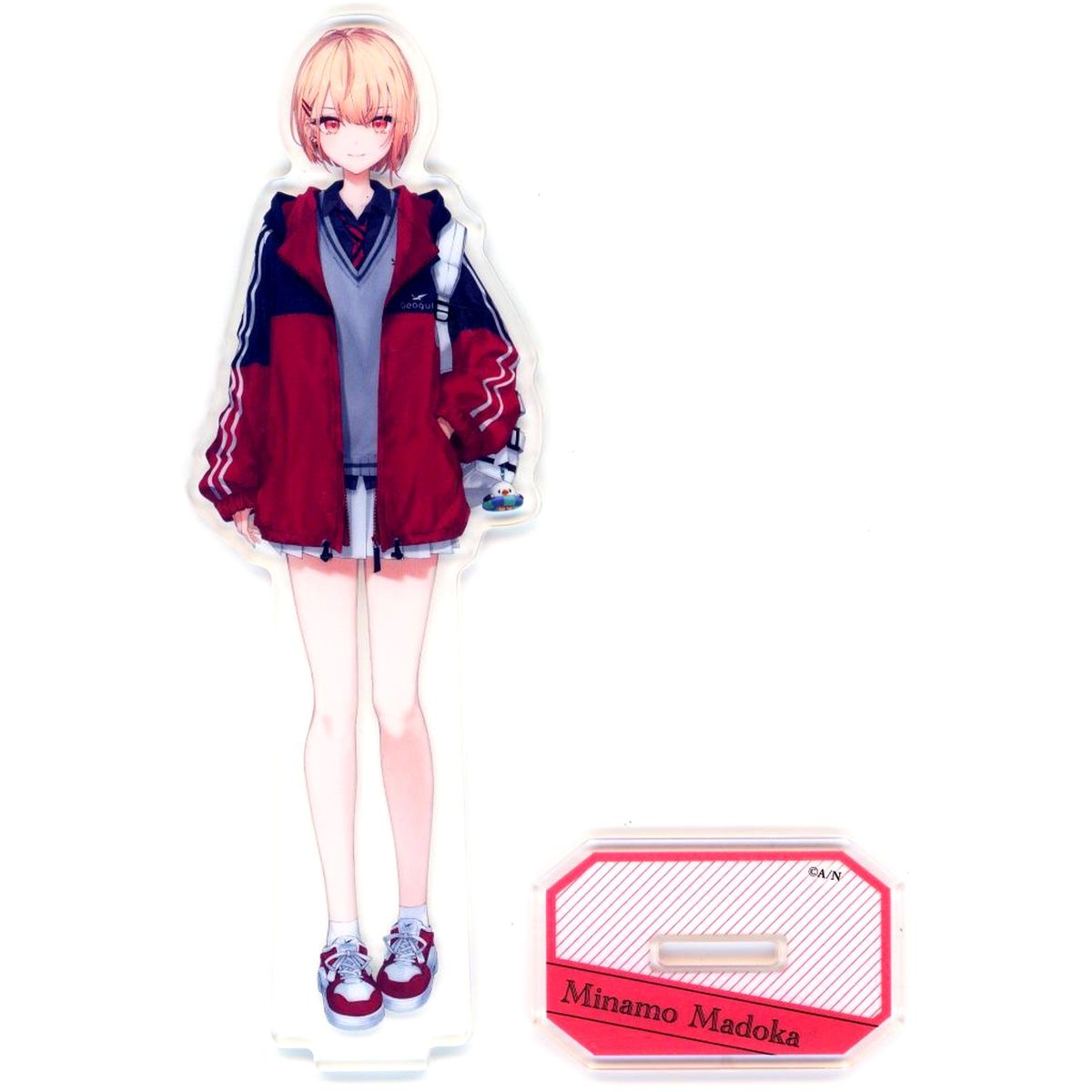 Minamo Madoka Umyami Acrylic Stand Virtual YouTuber Nijisanji Welcome Goods [USED]