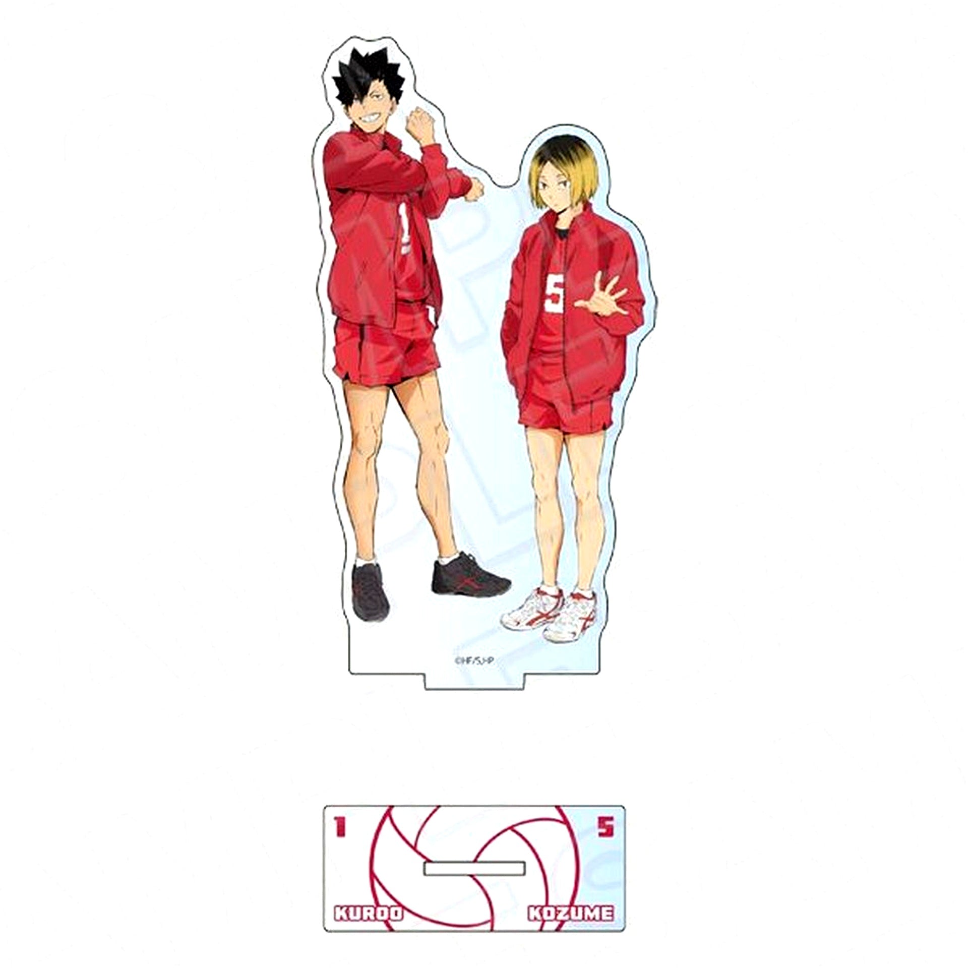 Tetsuro Kuroo & Kenma Kozume Aurora Acrylic Figure Anime Haikyu!! [USED]