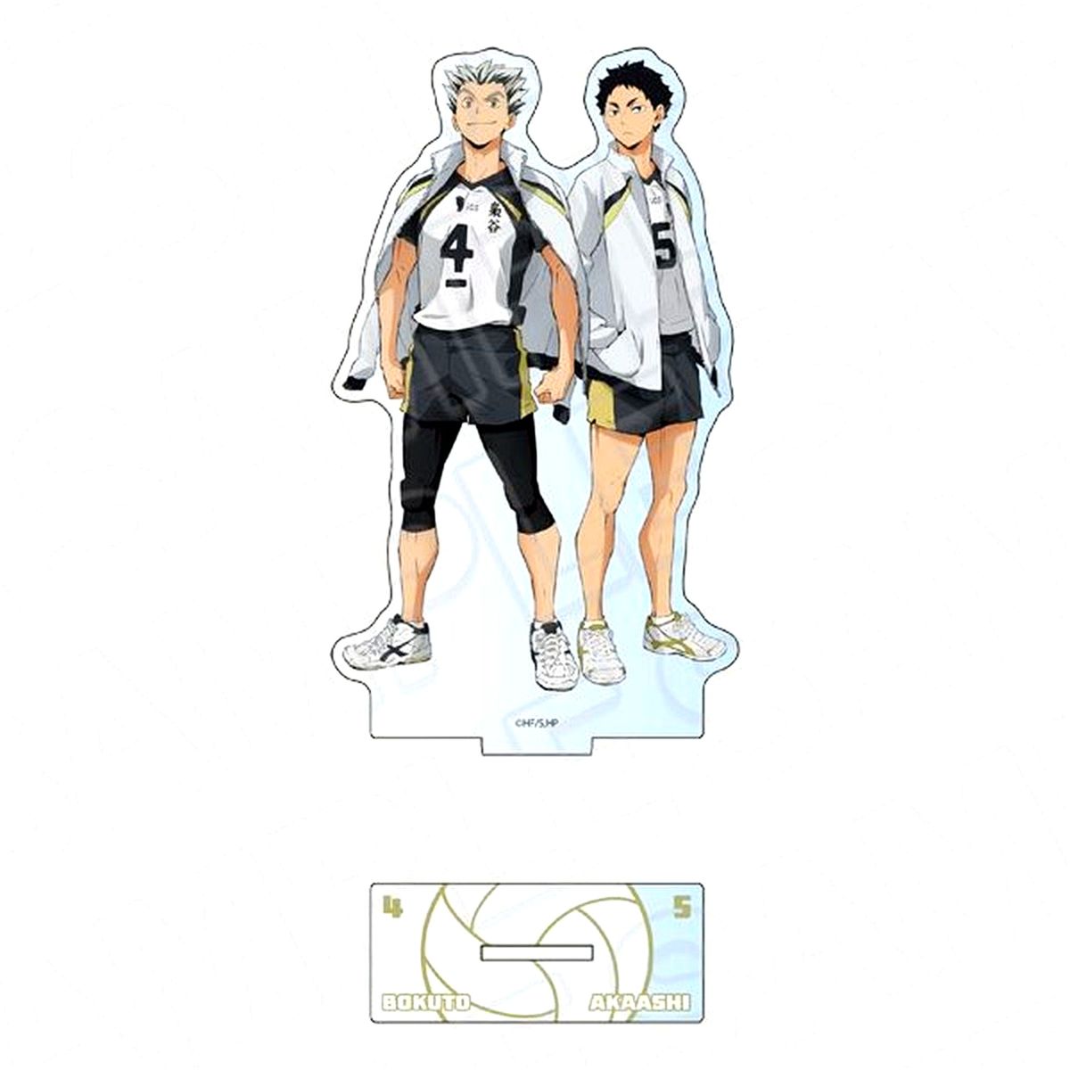 Kotaro Bokuto, Keiji Akaashi Haikyu!! Aurora Acrylic Figure Anime [USED]