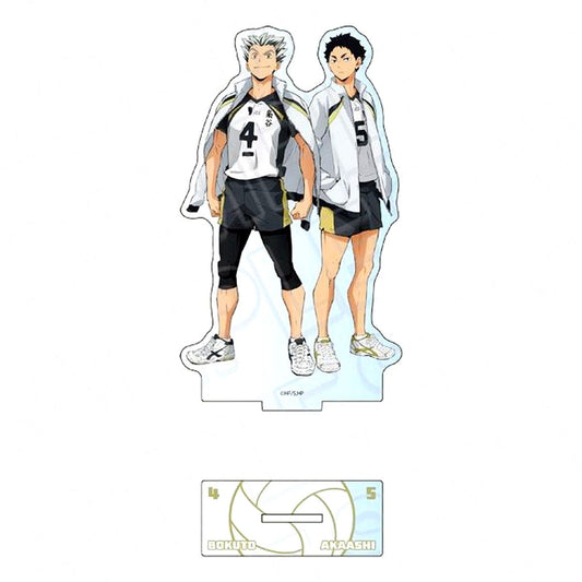 Kotaro Bokuto, Keiji Akaashi Haikyu!! Aurora Acrylic Figure Anime [USED]