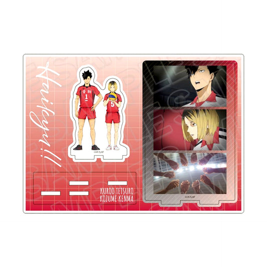 Tetsuro Kuroo & Kenma Kozume Acrylic Diorama Anime Haikyu!! [USED]