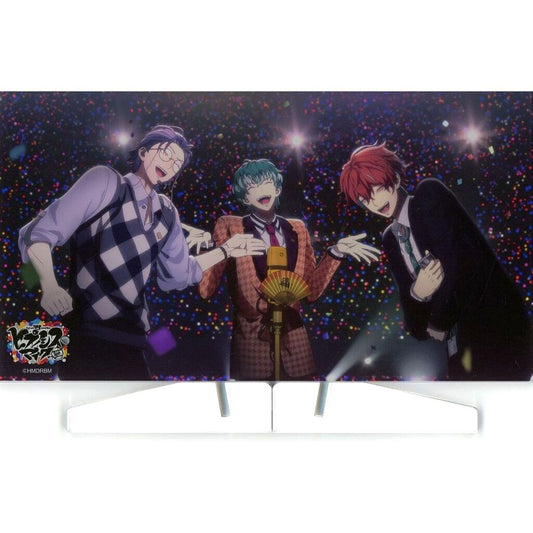 Rosho Tsutsujimori, Sasara Nurude & Doppo Kannonzaka Hypnosis Mic: Division Rap Battle The Movie Ver. Acrylic Plate [USED]