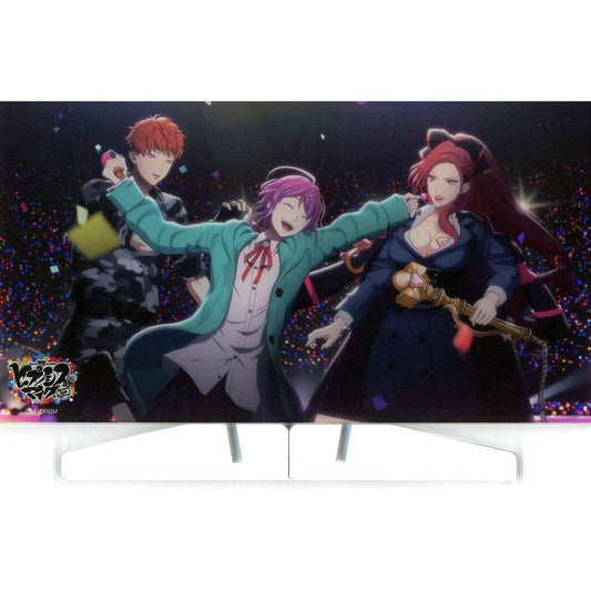 Rio Mason Busujima, Ramuda Amemura & Ichijiku Kadenokoji Hypnosis Mic: Division Rap Battle The Movie Ver. Acrylic Plate [USED]