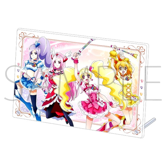 Group Acrylic Art Panel Fresh Precure! [USED]