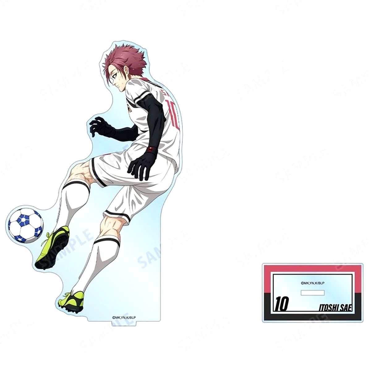 Sae Itoshi Blue Lock Back Turned in Rain ver. BIG Acrylic Stand [USED]