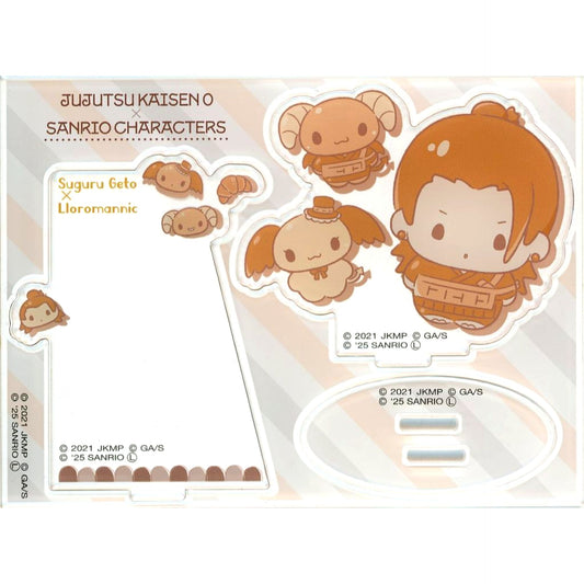 Suguru Geto x Lloromannic 2025 Ver. Acrylic Stand Jujutsu Kaisen 0 the Movie x Sanrio Characters [USED]