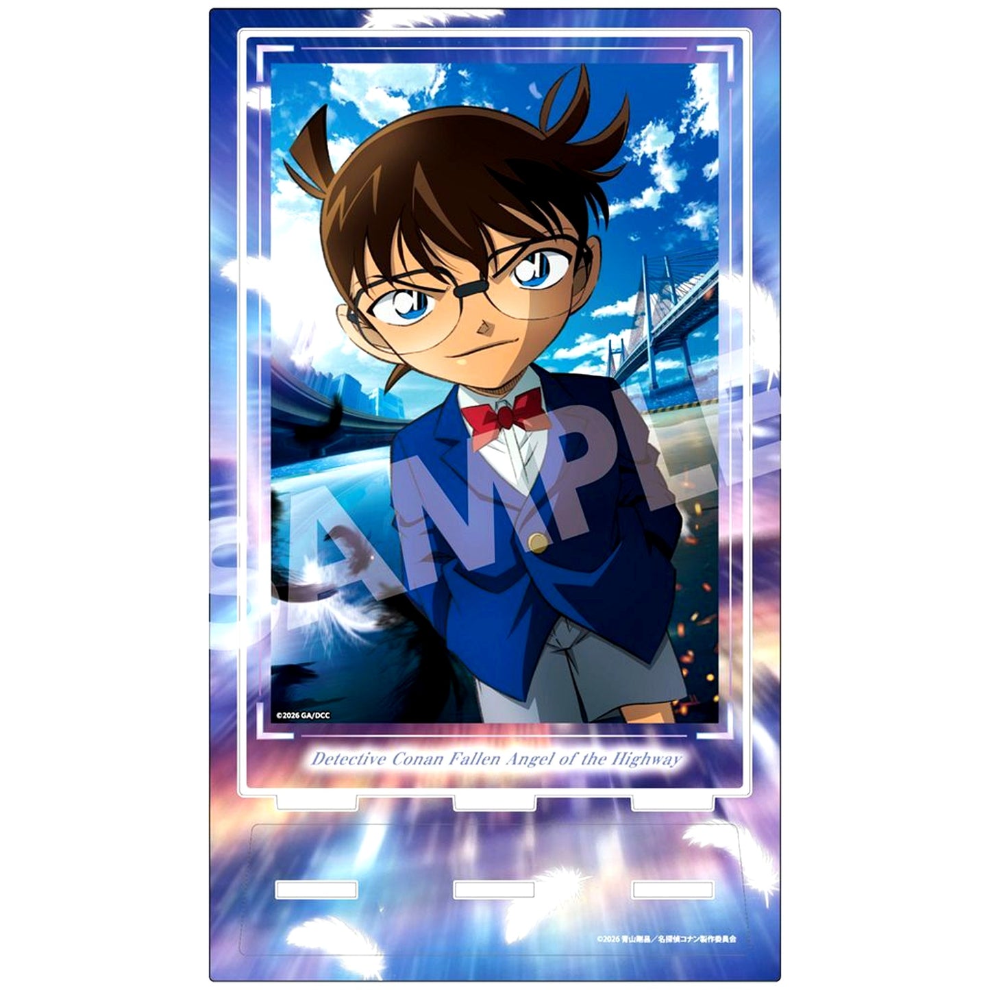 Conan Edogawa Acrylic Art Stand Theatrical Version Detective Conan Fallen Angel of the Highway [USED]