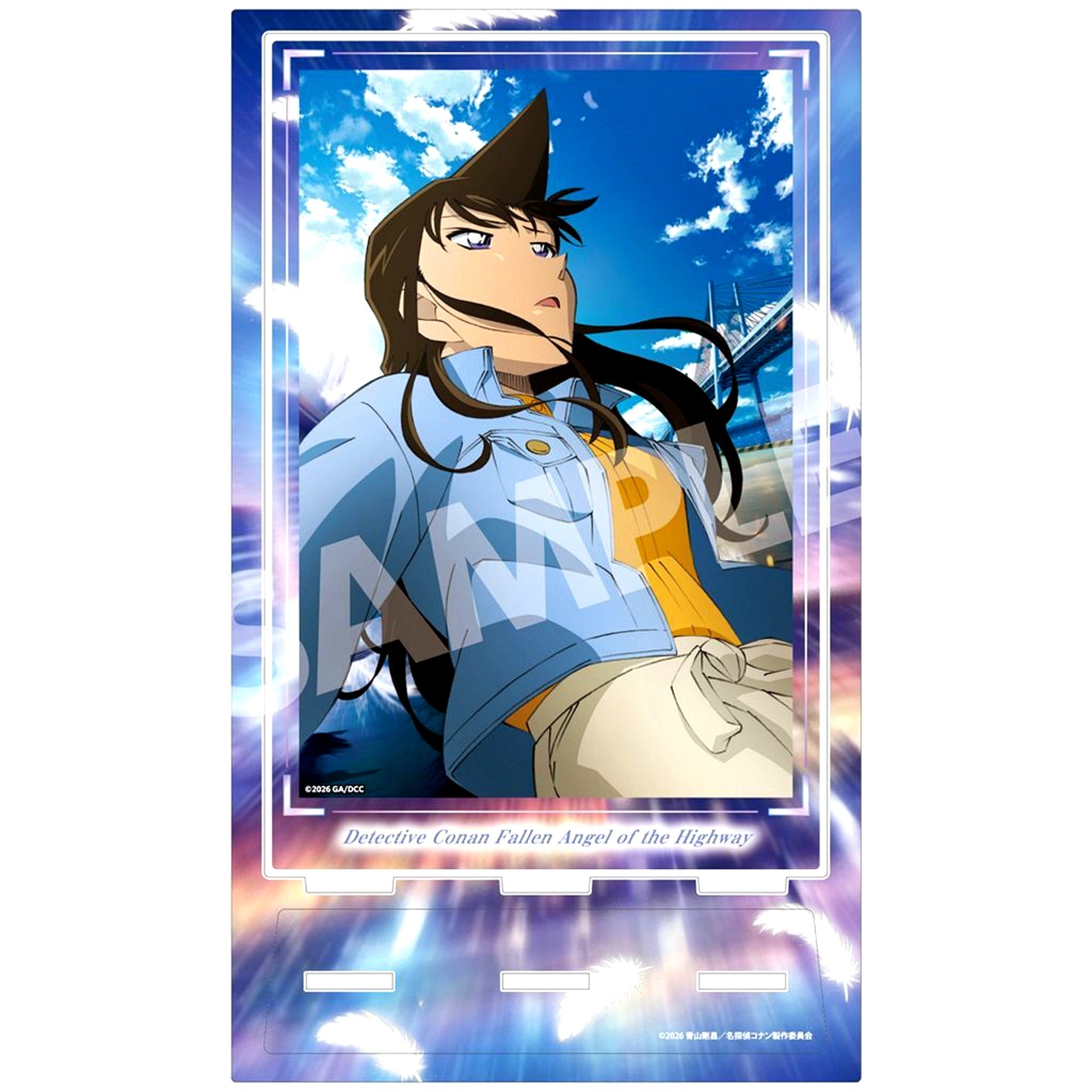 Ran Mouri Acrylic Art Stand Theatrical Version Detective Conan Fallen Angel of the Highway [USED]