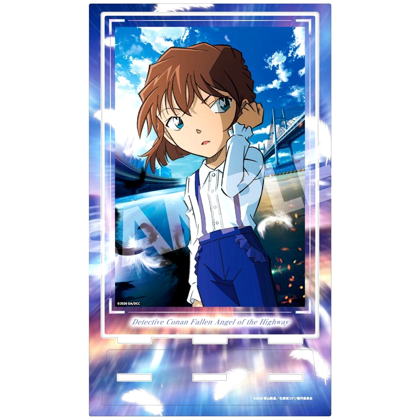 Ai Haibara Acrylic Art Stand Theatrical Version Detective Conan Fallen Angel of the Highway [USED]