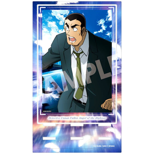 Jugo Yokomizo Acrylic Art Stand Detective Conan Movie The Highway Fallen Angel [USED]