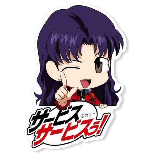 Misato Katsuragi Acrylic Pyocotte Evangelion New Theatrical Edition [USED]
