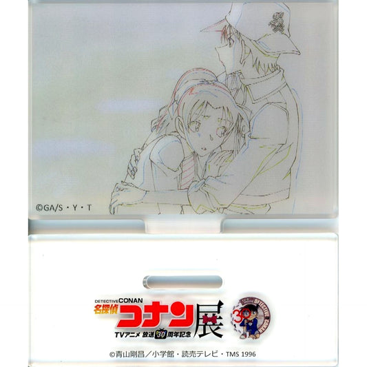 Heiji Hattori & Kazuha Toyama 30th Anniversary TV Anime Detective Conan Exhibition Lenticular Acrylic Stand [USED]