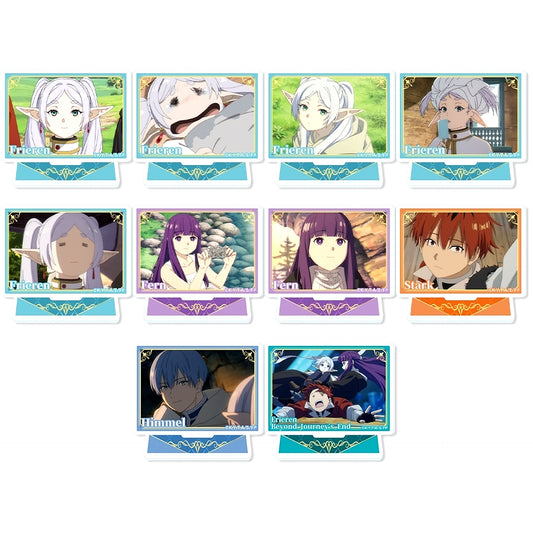 Set of 10 TV Anime Frieren Beyond Journeys End Trading Acrylic Stand [USED]