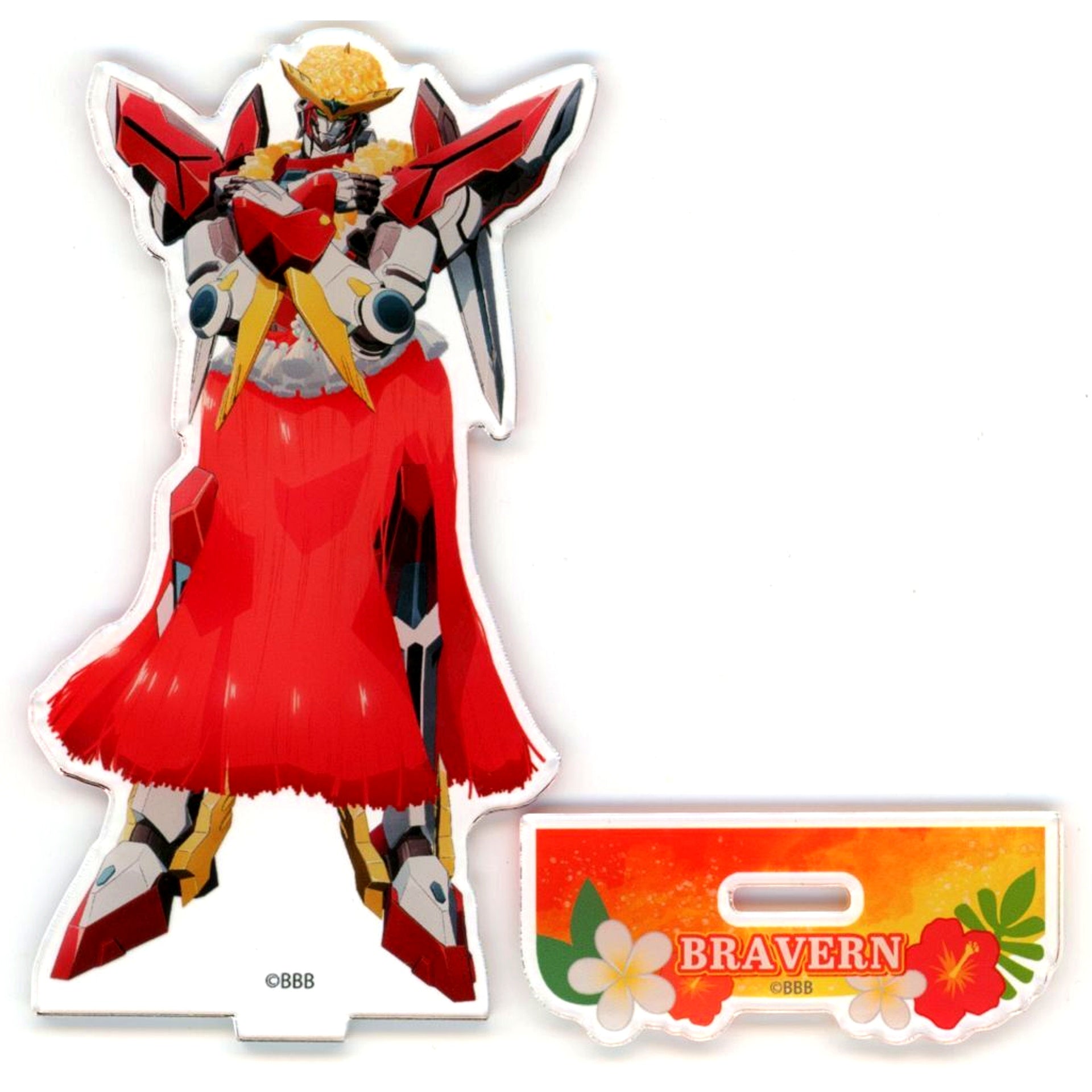 Bravern Brave Bang Bravern x Spa Resort Hawaiians This is Japan's Hawaii! Acrylic Stand [USED]