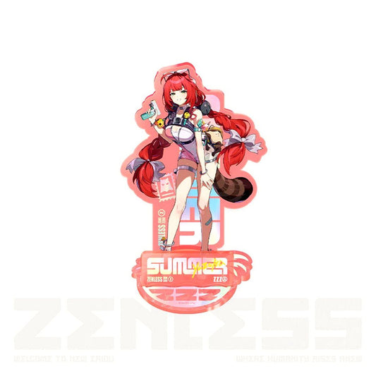 Ukinami Yuzuha Zenless Zone Zero Clear Sky Tanuki Eridu Style Series Third Release Acrylic Stand [USED]
