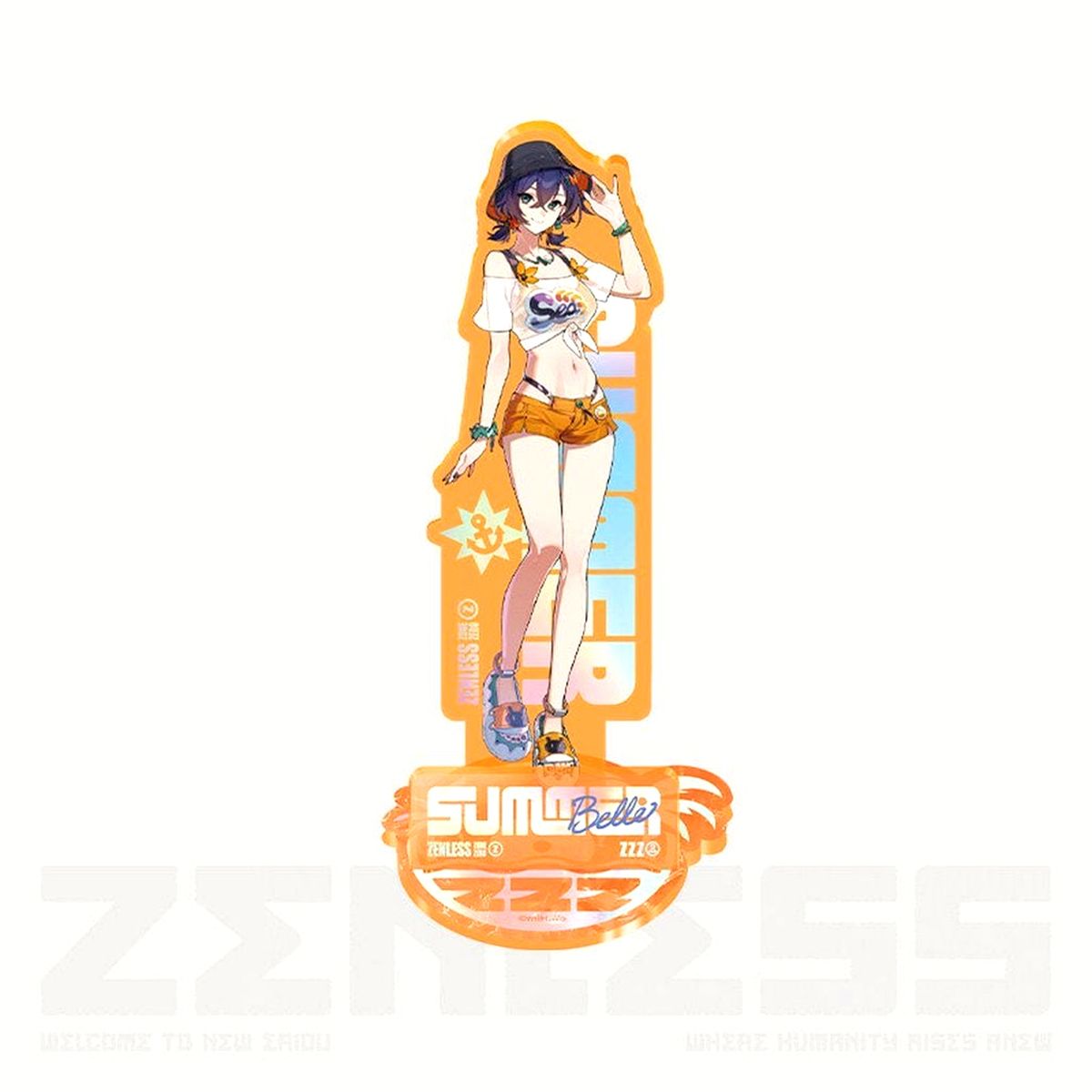 Belle Summer Blue Sky Eridu Style Series 3rd Wave Acrylic Stand Zenless Zone Zero [USED]