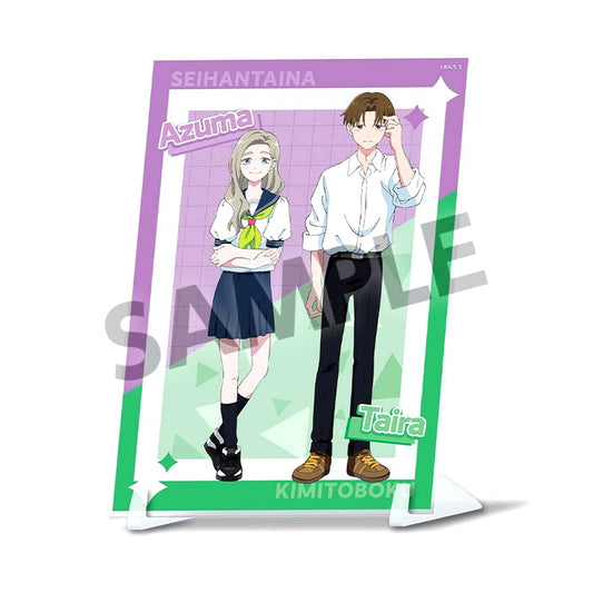 Taira & Azuma A6 Visual Acrylic Plate You and I Are Polar Opposites [USED]
