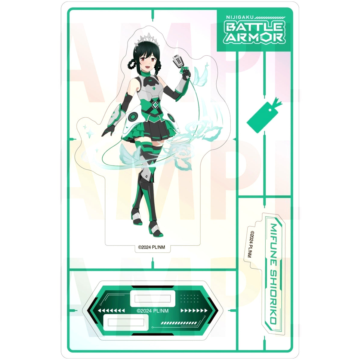 Shioriko Mifune Aurora Acrylic Stand Battle Armor Version Love Live! Nijigasaki High School Idol Club Biccamera Group Early Sales Fair [USED]