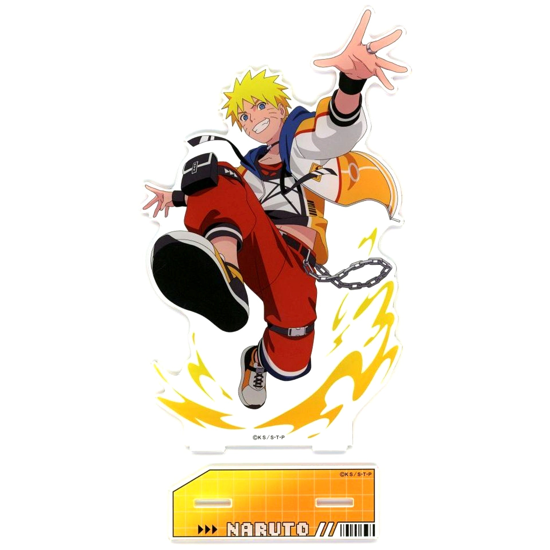 Naruto Uzumaki Parkour BIG Acrylic Stand Naruto Shippuden AnimeJapan 2026 Goods [USED]