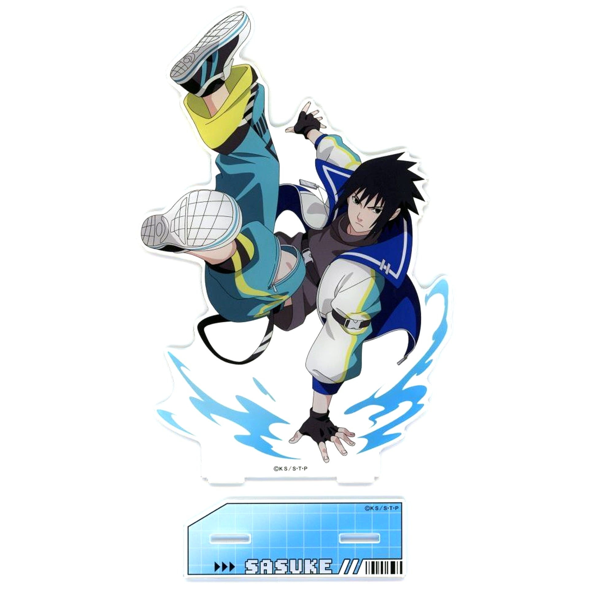Sasuke Uchiha Parkour BIG Acrylic Stand Naruto Shippuden AnimeJapan 2026 Goods [USED]