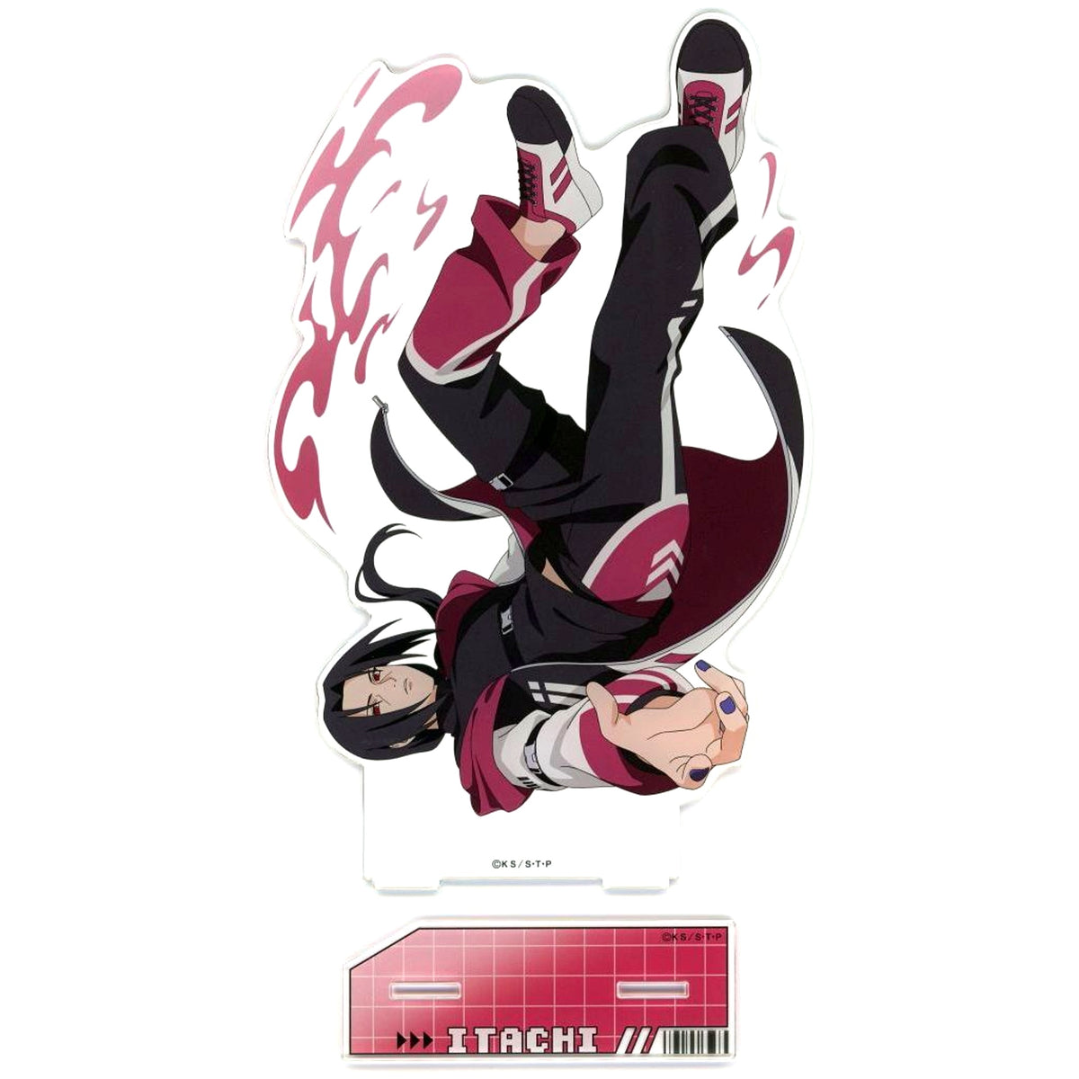 Itachi Uchiha Parkour BIG Acrylic Stand Naruto Shippuden AnimeJapan 2026 Goods [USED]