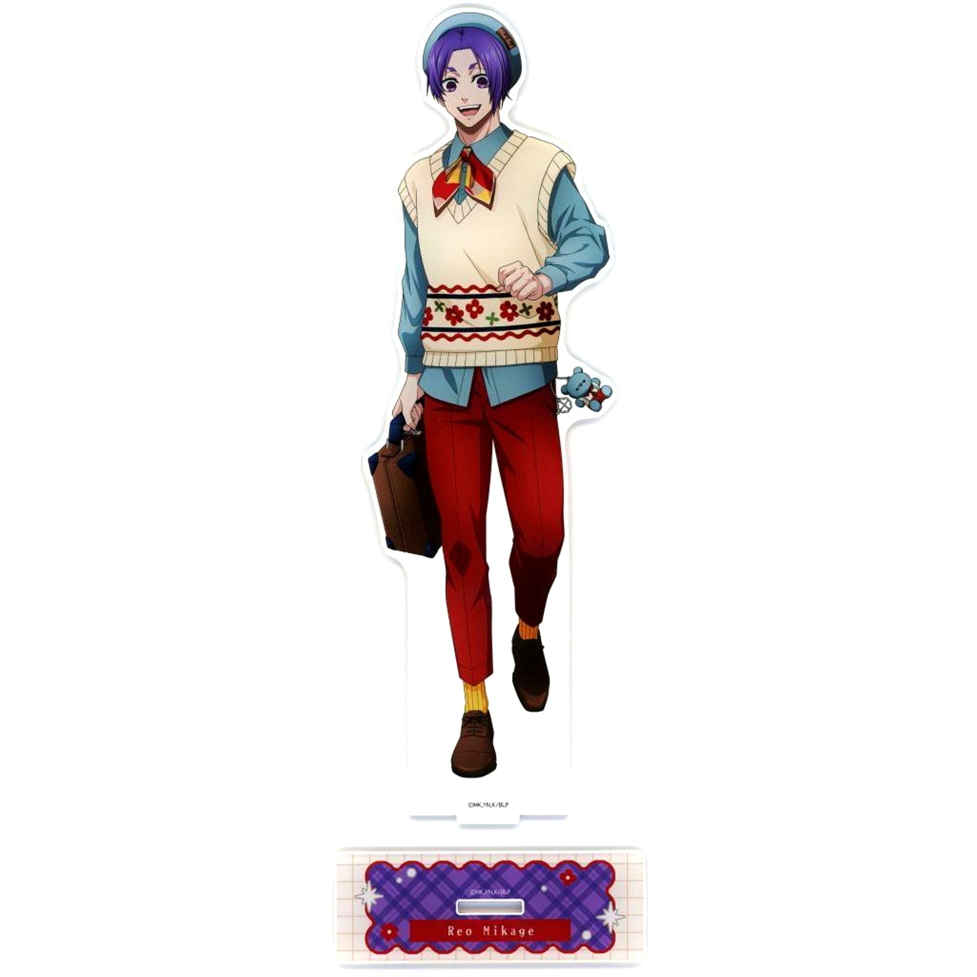 Reo Mikage Blue Lock AnimeJapan 2026 Goods Country Fashion Big Acrylic Stand [USED]