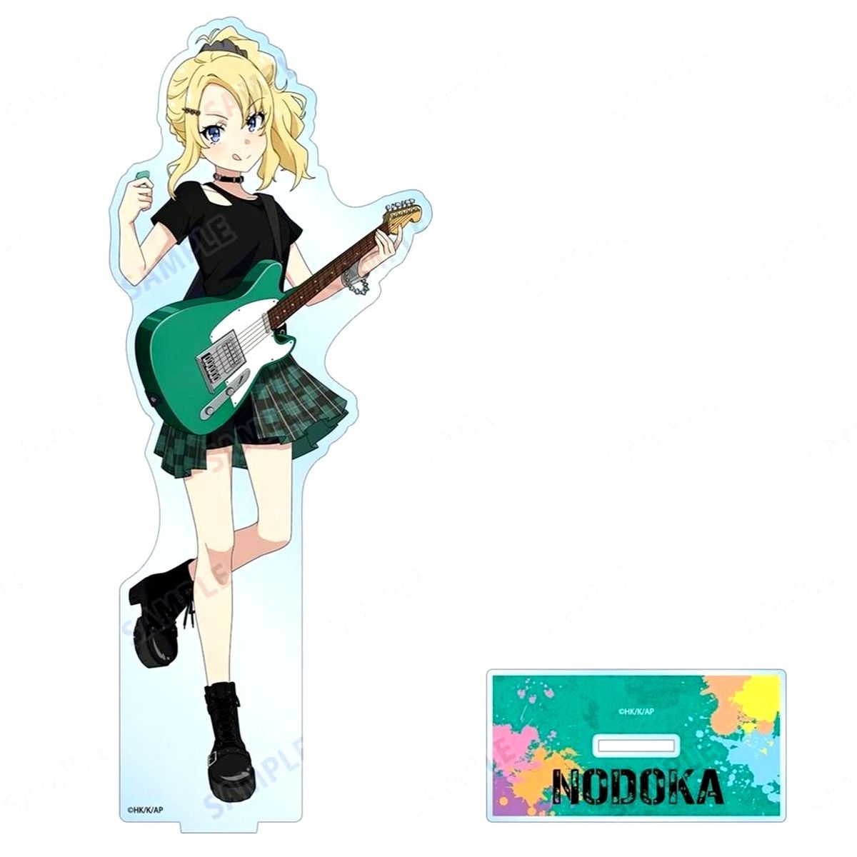 Nodoka Toyohama Illustration Guitar Performance Ver. Big Acrylic Stand Rascal Does Not Dream Series POP UP SHOP in TOWER RECORDS in 2026 [USED]