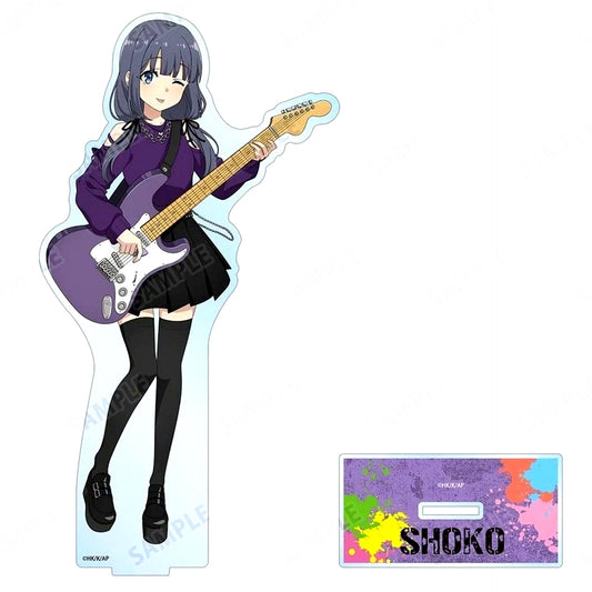 Shoko Makinohara Illustration Guitar Playing Ver. BIG Acrylic Stand Rascal Does Not Dream Series POP UP SHOP in TOWER RECORDS in 2026 [USED]