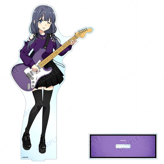 Shoko Makinohara Illustration Guitar Playing Ver. Extra Large Acrylic Stand Rascal Does Not Dream Series POP UP SHOP in TOWER RECORDS in 2026 [USED]