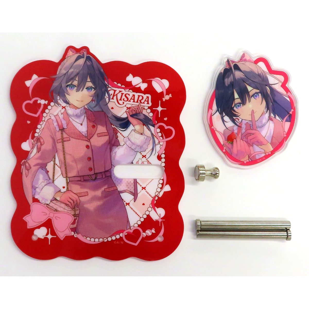 Kisara Magnetic Acrylic Panel Virtual YouTuber Nijisanji Ichigo Mania [USED]