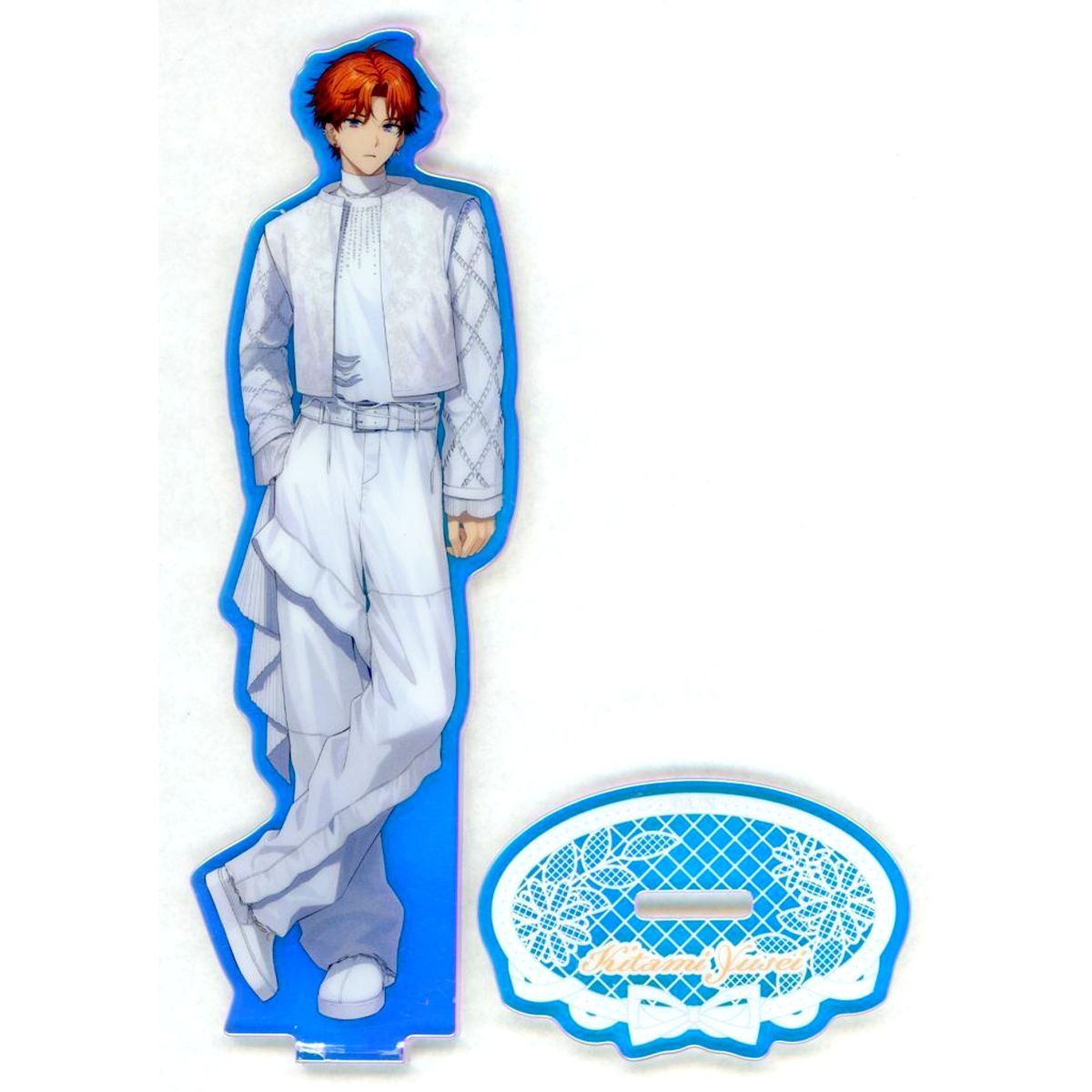 Yusei Kitami, 3SKM Virtual YouTuber Nijisanji White Costume Ver. Acrylic Stand 3SKM 2nd Anniversary [USED]