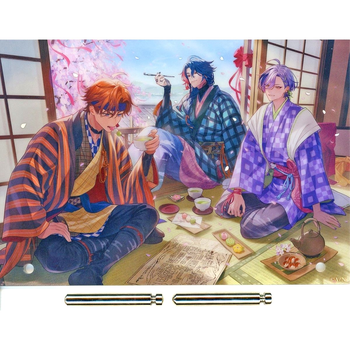 3SKM Kimono Acrylic Panel Virtual YouTuber Nijisanji 2nd Anniversary [USED]