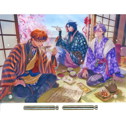 3SKM Kimono Acrylic Panel Virtual YouTuber Nijisanji 2nd Anniversary [USED]