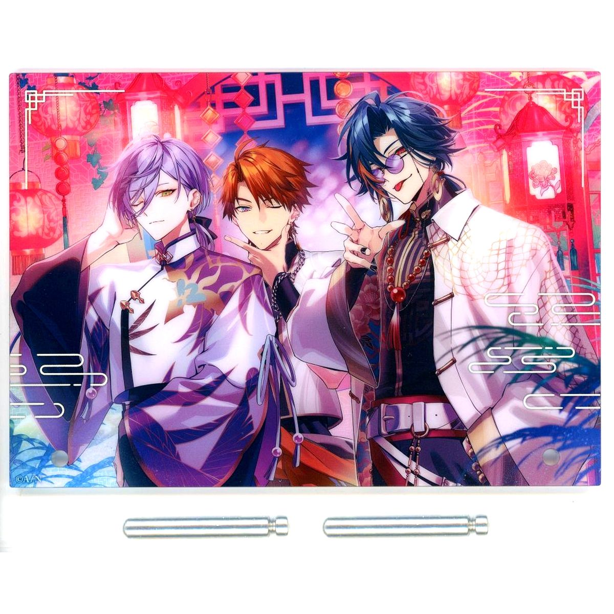 3SKM Chinese Style Costume Acrylic Panel Virtual YouTuber Nijisanji 2nd Anniversary [USED]