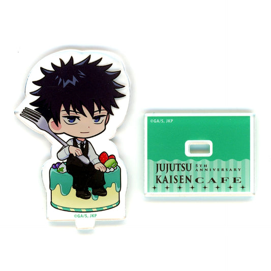 Megumi Fushiguro Trading Acrylic Stand Jujutsu Kaisen 5th Anniversary CAFE in SWEETS PARADISE [USED]