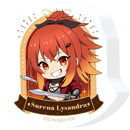 Selen Lysandera Swaying Acrylic Block The Old Man is a Swordmaster [USED]