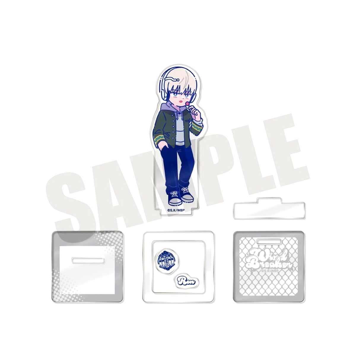 E. Ren Kaji Nyutoro Vol.2 Acrylic Stand TV Anime Wind Breaker [USED]