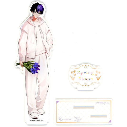 Kenmochi Toya Virtual YouTuber Nijisanji NIJISANJI EN x Karaoke Manekineko Spring Bloom Acrylic Stand [USED]