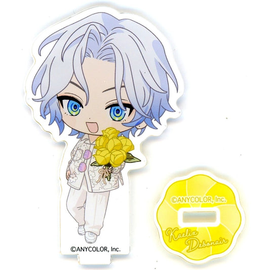 Kaelix Debonair Virtual YouTuber Nijisanji Karaoke Manekineko Spring Bloom Mini Acrylic Stand [USED]