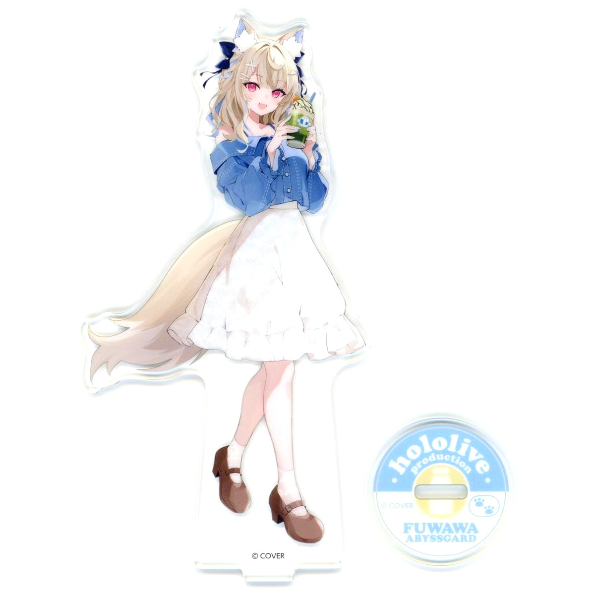Fuwawa Abyssgard Outing Outfit Virtual YouTuber Hololive x Lawson Campaign Acrylic Stand [USED]