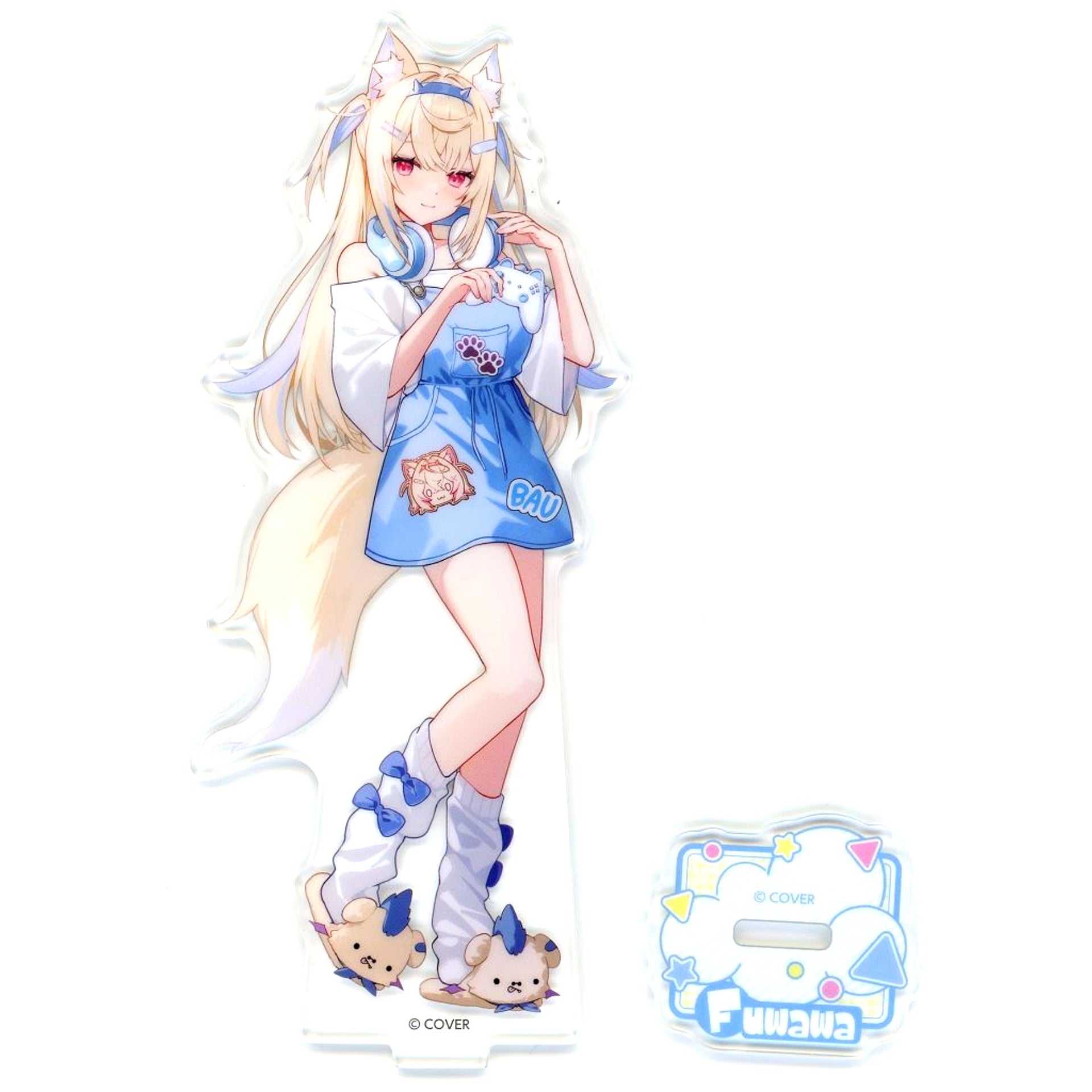 Fuwawa Abyssgard Roomwear Virtual YouTuber Hololive x Lawson Campaign Acrylic Stand [USED]