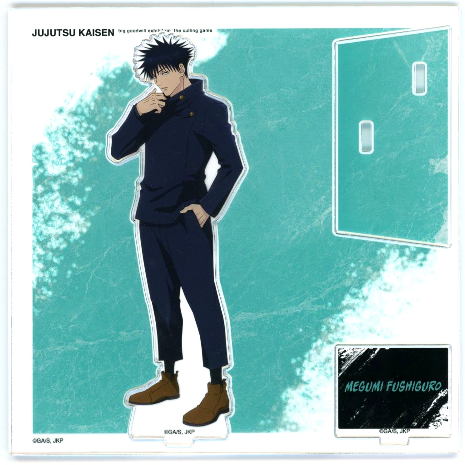 Megumi Fushiguro Acrylic Stand Standing Illustration Ver. TV Anime Jujutsu Kaisen POP UP Exhibition Daikoryuten Culling Game at baseyard tokyo [USED]
